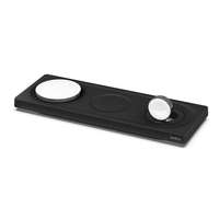 Miniatura 1 de BASE DE CARGA INALAMBRICA BELKIN WIZ016VFBK MAGSAFE 3 EN 1 APPLE IPHONE AIRPODS WATCH NEGRO