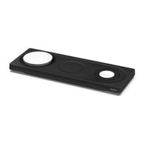 Miniatura 4 de BASE DE CARGA INALAMBRICA BELKIN WIZ016VFBK MAGSAFE 3 EN 1 APPLE IPHONE AIRPODS WATCH NEGRO