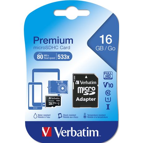 MICRO SDHC 16G CL10 ADAPTER PREMIUM - Imagen 4 de 4 MICRO SDHC 16G CL10 ADAPTER PREMIUM - Imagen 4 de 4