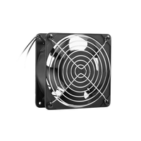 Miniatura 1 de VENTILADOR 120 MM LANBERG PARA RACK 19 230V REJILLA METALICA NEGRO