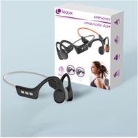 Miniatura 2 de LEOTEC AURICULARES CONDUCCION OSEA IPX7 Gris-Bateria 230mAh-Llamadas