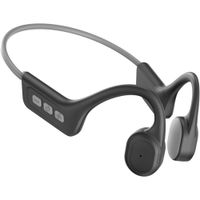 Miniatura 3 de LEOTEC AURICULARES CONDUCCION OSEA IPX7 Gris-Bateria 230mAh-Llamadas