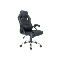 Miniatura 1 de SILLA DE OFICINA ERGONOMICA EQUIP COLOR NEGRO RECUBRIMIENTO PU DE ALTA CALIDAD DISE??O  651016