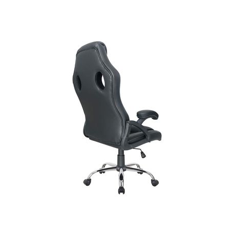SILLA DE OFICINA ERGONOMICA EQUIP COLOR NEGRO RECUBRIMIENTO PU DE ALTA CALIDAD DISE??O 651016 - Imagen 5 de 10 SILLA DE OFICINA ERGONOMICA EQUIP COLOR NEGRO RECUBRIMIENTO PU DE ALTA CALIDAD DISE??O 651016 - Imagen 5 de 10