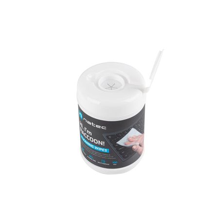 TOALLITAS LIMPIADORAS NATEC RACOON 10X10 CM PACK 100 UDS - Imagen 3 de 5 TOALLITAS LIMPIADORAS NATEC RACOON 10X10 CM PACK 100 UDS - Imagen 3 de 5