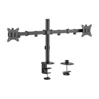 Miniatura 3 de AISENS Soporte De Mesa Eco Giratorio E Inclinable Para Monitor/tv 9kg (3 Pivotes, 2 Brazos) De 17-32, Negro