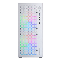 Miniatura 1 de CAJA COMPACTA MICROATX MARS GAMING MC-CORE WHITE FRONTAL METAL-MESH CON 2 VENTILADORES FRGB 120mm VENTANA LATERAL COMPLETA SIN FUENTE DE ALIENTACION