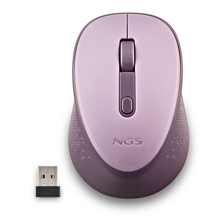 NGS RATON INALAMBRICO 800/1600DPI Lila - Imagen 2 de 8 NGS RATON INALAMBRICO 800/1600DPI Lila - Imagen 2 de 8