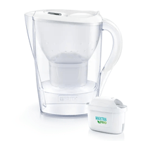 Miniatura 1 de JARRA PURIFICADORA Y FILTRO BRITA MARELLA BLANCA 2F MXPRO