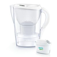 Miniatura 2 de JARRA PURIFICADORA Y FILTRO BRITA MARELLA BLANCA 2F MXPRO