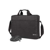 Miniatura 4 de KIT MALETIN NATEC WALLAROO 2 CON RATON WIRELESS NEGRO PARA PORTATIL HASTA 15.6"
