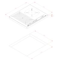 Miniatura 10 de VITROCERAMICA INDUCCION TEKA IZF 65320 BK MSP 4 ZONAS COCCION ANCHO 60 CM
