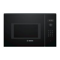 Miniatura 2 de HORNO MICROONDAS INTEGRABLE BOSCH BEL554MB0 25 LITROS CON GRILL CRISTAL NEGRO