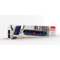 Miniatura 4 de BARRA DE SONIDO GEMBIRDBLUETOOTH CON EFECTO DE LUZ LED NEGRA