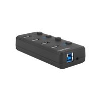 Miniatura 4 de HUB NATEC MANTIS 2 USB 3.0 4 PUERTOS ON OFF CON ALIMENTADOR