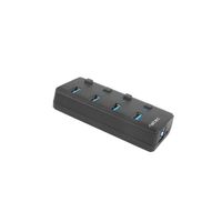 Miniatura 7 de HUB NATEC MANTIS 2 USB 3.0 4 PUERTOS ON OFF CON ALIMENTADOR