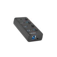 Miniatura 9 de HUB NATEC MANTIS 2 USB 3.0 4 PUERTOS ON OFF CON ALIMENTADOR