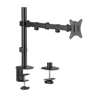Miniatura 2 de AISENS Soporte De Mesa Eco Giratorio E Inclinable Para Monitor/tv 9kg (3 Pivotes, 1 Brazo) De 17-32, Negro