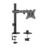 Miniatura 3 de AISENS Soporte De Mesa Eco Giratorio E Inclinable Para Monitor/tv 9kg (3 Pivotes, 1 Brazo) De 17-32, Negro