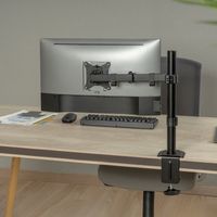 Miniatura 6 de AISENS Soporte De Mesa Eco Giratorio E Inclinable Para Monitor/tv 9kg (3 Pivotes, 1 Brazo) De 17-32, Negro