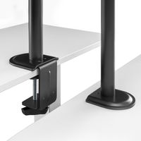 Miniatura 7 de AISENS Soporte De Mesa Eco Giratorio E Inclinable Para Monitor/tv 9kg (3 Pivotes, 1 Brazo) De 17-32, Negro