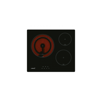 Miniatura 1 de VITROCERAMICA INDEPENDIENTE RADIANTES CATA TD6003BK/A 3 ZONAS COCCION ANCHO 60 CM
