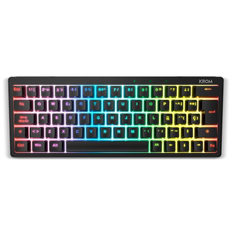 KROM KREATOR Mini Teclado Mecánico RGB - Imagen 2 de 10 KROM KREATOR Mini Teclado Mecánico RGB - Imagen 2 de 10