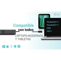 Miniatura 8 de I-TEC USB-C HDMI+2X DP CHARGER I-TEC DOCK PD 100WCHARGER 11 2W
