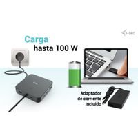 Miniatura 12 de I-TEC USB-C HDMI+2X DP CHARGER I-TEC DOCK PD 100WCHARGER 11 2W