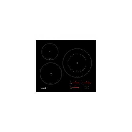 VITROCERAMICA INDUCCION CATA INSB 6028 BK/A 3 ZONAS COCCION ANCHO 60 CM - Imagen 2 de 2 VITROCERAMICA INDUCCION CATA INSB 6028 BK/A 3 ZONAS COCCION ANCHO 60 CM - Imagen 2 de 2