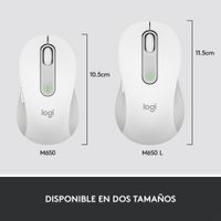 Miniatura 16 de Logitech Signature M650 - Blanco Crudo (910-006255)
