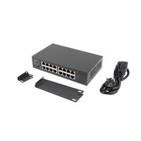 Miniatura 4 de SWITCH LANBERG 16 PUERTOS GIGABIT ETHERNET RACK 10"/19"
