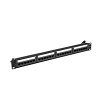 Miniatura 2 de PATCH PANEL LANBERG 24 PUERTOS 1U 19â? CAT.6A UTP NEGRO