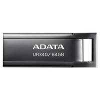 Miniatura 1 de ADATA Lapiz USB UR340 64GB USB 3.2 Metal Black