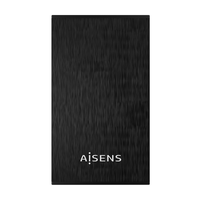 Miniatura 1 de AISENS Caja Externa 2,5? ASE-2523B 9.5MM SATA a USB 3.0/USB3.1 GEN1, Negra