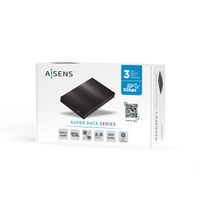 Miniatura 6 de AISENS Caja Externa 2,5? ASE-2523B 9.5MM SATA a USB 3.0/USB3.1 GEN1, Negra