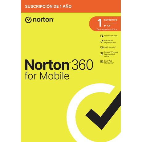ANTIVIRUS NORTON 360 MOBILE ES 1 USER 1 DEVICE 12MO BOX - Imagen 2 de 3 ANTIVIRUS NORTON 360 MOBILE ES 1 USER 1 DEVICE 12MO BOX - Imagen 2 de 3