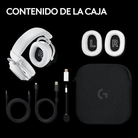 PRO X 2 LIGHTSPEED WRLS GAMING HEADSET WHITE - EMEA28-9 35 - Imagen 11 de 11 PRO X 2 LIGHTSPEED WRLS GAMING HEADSET WHITE - EMEA28-9 35 - Imagen 11 de 11