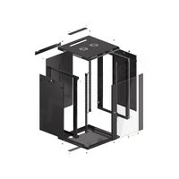 Miniatura 8 de ARMARIO LANBERG MURAL RACK 19" 18U/600X600 FLAT PACK V2 NEGRO