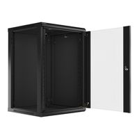 Miniatura 11 de ARMARIO LANBERG MURAL RACK 19" 18U/600X600 FLAT PACK V2 NEGRO