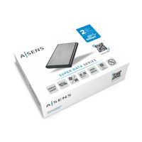 Miniatura 6 de AISENS Caja Externa 2.5" ASE-2525GR 9.5mm SATA A USB 3.0 / USB 3.1 Gen1 Gris