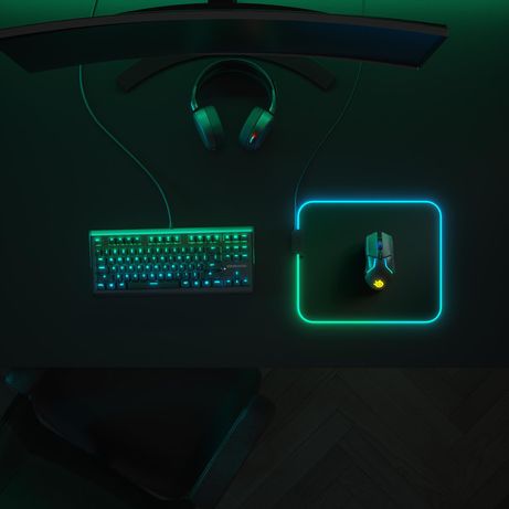 ALFOMBRILLA GAMING STEELSERIES PRISM | TELA | TALLA M | RGB - Imagen 3 de 6 ALFOMBRILLA GAMING STEELSERIES PRISM | TELA | TALLA M | RGB - Imagen 3 de 6