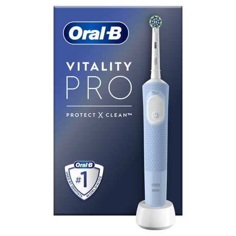 CEPILLO DENTAL ELECTRICO BRAUN VITALITY PRO AZUL CON 1 RECAMBIO CROSSAC - Imagen 3 de 3 CEPILLO DENTAL ELECTRICO BRAUN VITALITY PRO AZUL CON 1 RECAMBIO CROSSAC - Imagen 3 de 3