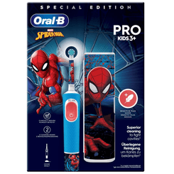 CEPILLO DENTAL ELECTRICO BRAUN VITALITY PRO KIDS SPIDERMAN + FUNDA VIAJ
