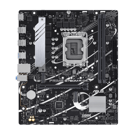 Asus Intel PRIME B760M-R D4 LGA 1700 - Imagen 1 de 9 Asus Intel PRIME B760M-R D4 LGA 1700 - Imagen 1 de 9