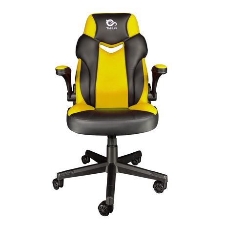 TALIUS SILLA CRAB GAMING negr/amarill, brazos abatibles, butterfly, ruedas nylon, piston clase 4 - Imagen 3 de 15 TALIUS SILLA CRAB GAMING negr/amarill, brazos abatibles, butterfly, ruedas nylon, piston clase 4 - Imagen 3 de 15