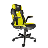 Miniatura 5 de TALIUS SILLA CRAB GAMING negr/amarill, brazos abatibles, butterfly, ruedas nylon, piston clase 4