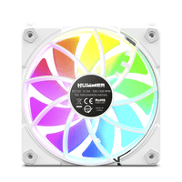 Miniatura 1 de NOX Ventilador HUMMER EASYLINK ARGB BLANCO ÚNICO