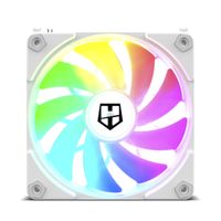 Miniatura 3 de NOX Ventilador HUMMER EASYLINK ARGB BLANCO ÚNICO