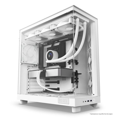 TORRE GAMING NZXT H6 FLOW | ATX | BLANCA - Imagen 5 de 17 TORRE GAMING NZXT H6 FLOW | ATX | BLANCA - Imagen 5 de 17